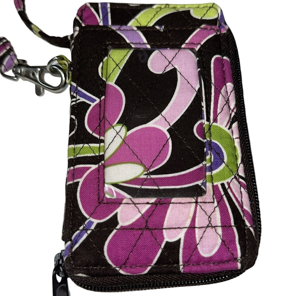 Vera Bradley Purple Punch Wristlet
